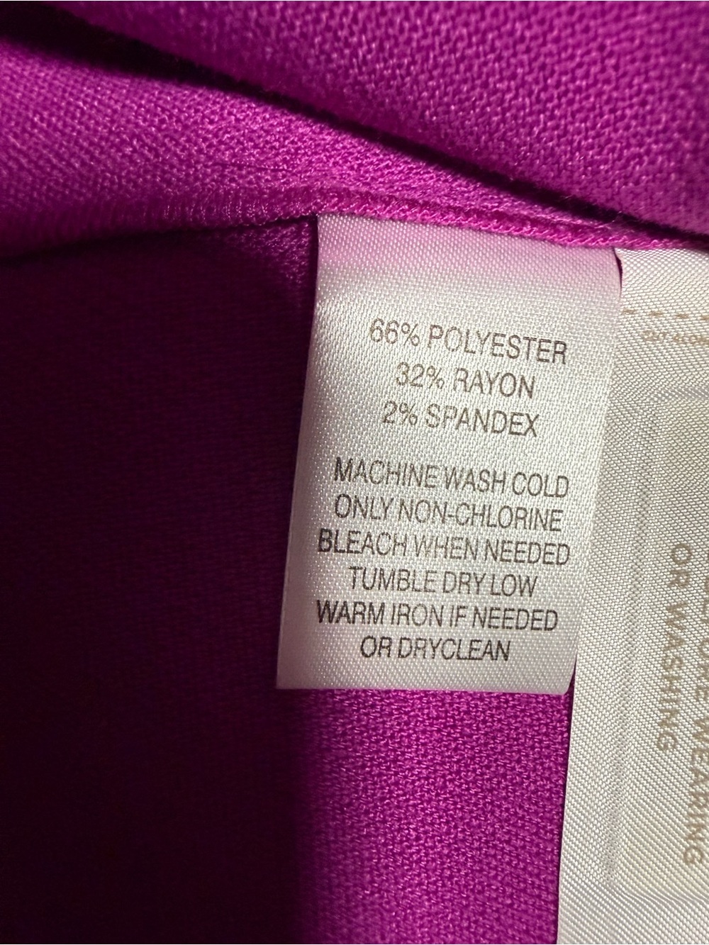Loft  Magenta Sleeveless A-Line  Shift Dress Size 6 - Picture 6 of 6